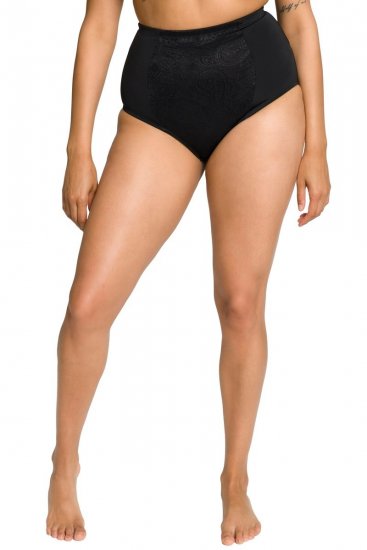 Ulla Popken 809604 Cuecas modeladoras Preto - Roupa modeladora - 