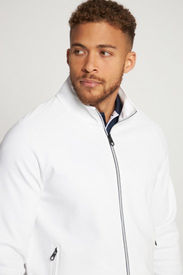 JP1880 Tennis Sweatshirt Snow White - Roupa desportiva & Outdoor - Roupa Desportiva Tamanhos Grandes