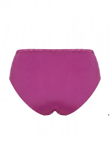 Ulla Popken 811602 Cuecas com renda Roxo escuro - Cuecas - 