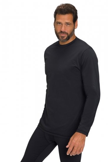 Jay-Pi 811837 Camisola técnica de manga comprida Preto - Roupa Interior & natação - Roupa interior Homem Tamanhos Grandes