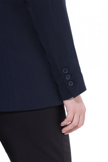 Ulla Popken 811944 Blazer clássico Azul-marinho - Blazers e Coletes - Blazers em Tamanhos Grandes