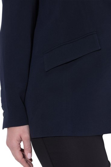 Ulla Popken 811944 Blazer clássico Azul-marinho - Blazers e Coletes - Blazers em Tamanhos Grandes
