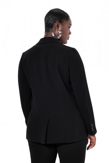 Ulla Popken 811944 Blazer clássico Preto - Blazers e Coletes - Blazers em Tamanhos Grandes