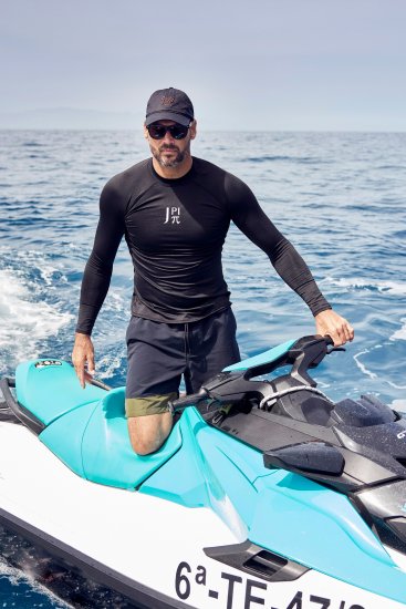 JP1880 Jay-Pi QuickDry Swim Shirt Black - Roupa desportiva & Outdoor - Roupa Desportiva Tamanhos Grandes