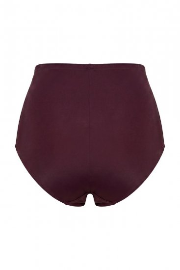 Ulla Popken 813137 Cuecas modeladoras de cintura alta Bordô - Roupa modeladora - 