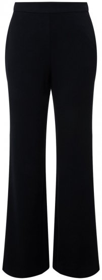 Ulla Popken 813306 Calças de fato largas com cós elástico Azul-marinho - Calças de tecido - Calças Largas Femininas Plus Size