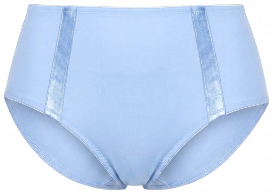 Ulla Popken 815268 Cuecas às riscas Azul claro - Cuecas - 