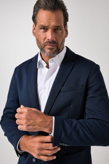 JP1880 815431 Blazer com forro parcial leve Azul-marinho - Fatos - Fatos de Homem Tamanhos Grandes