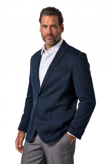 JP1880 815431 Blazer com forro parcial leve Azul-marinho - Fatos - Fatos de Homem Tamanhos Grandes