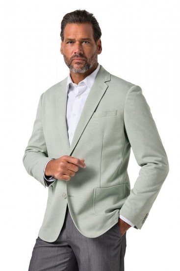 JP1880 815431 Blazer com forro parcial leve Verde sálvia - Fatos - Fatos de Homem Tamanhos Grandes