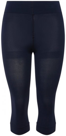 Ulla Popken 815580 Leggings de meia 3/4 com proteção das coxas 80 den Azul-marinho - Collants & meias - 