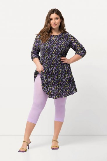 Ulla Popken 815580 Leggings de meia 3/4 com proteção das coxas 80 den Rosa velho - Collants & meias - 