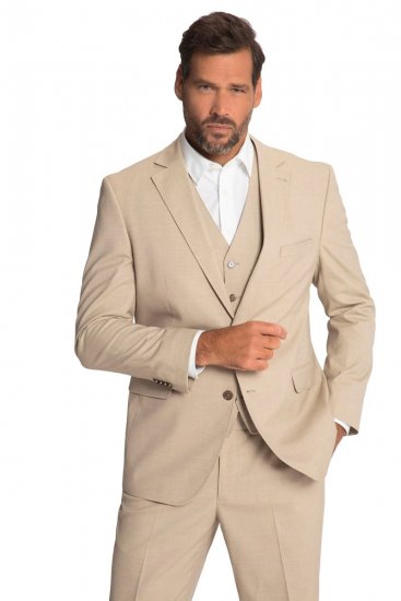JP1880 Paris Flexnamic Blazer Cinzento areia - Fatos - Fatos de Homem Tamanhos Grandes