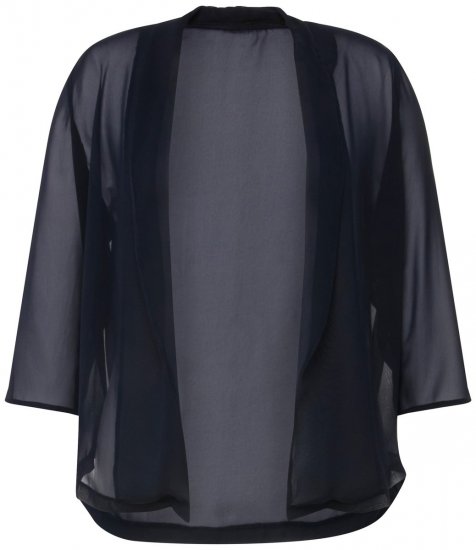 Ulla Popken 817211 Casaco Azul-marinho - Jaquetas - Casacos plus size para mulher