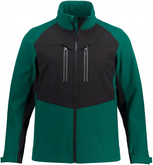 JP1880 Jay-PI Flexnamic Softshell Jacket Bottle Green - Roupa desportiva & Outdoor - Roupa Desportiva Tamanhos Grandes