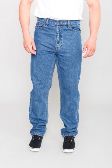 Rockford Comfort Jeans Blue TALL SIZES - ROUPAS DE HOMEM MT-6XLT - Tamanhos-Tall Homem
