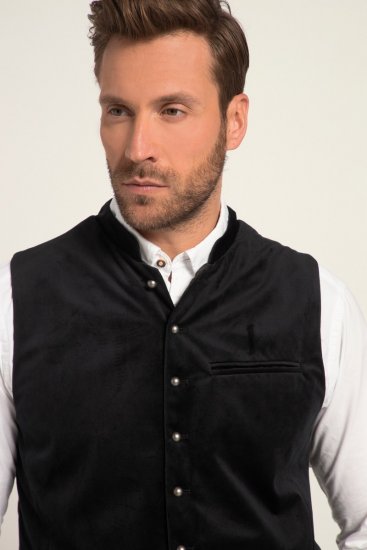 JP1880 Velvet Vest Traditional Black - Roupa de festa - Roupa de festa – Para celebrar com estilo e conforto