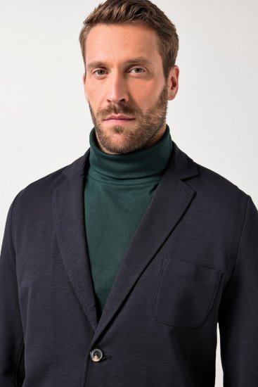 JP1880 820825 Blazer em moletom Preto - Fatos - Fatos de Homem Tamanhos Grandes