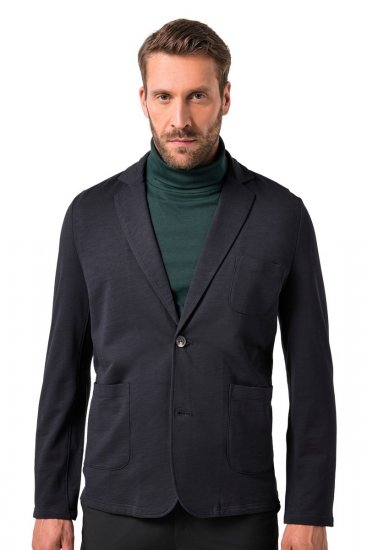 JP1880 820825 Blazer em moletom Preto - Fatos - Fatos de Homem Tamanhos Grandes