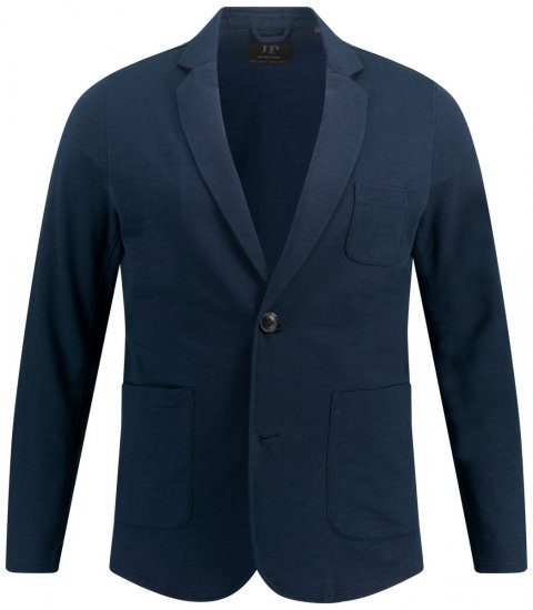 JP1880 820825 Blazer em moletom Azul-marinho - Fatos - Fatos de Homem Tamanhos Grandes