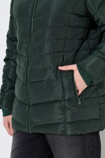 Ulla Popken 820889 Sobretudo acolchoado - Casacos - Casacos de Mulher em Tamanhos Grandes