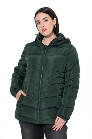 Ulla Popken 820889 Sobretudo acolchoado - Casacos - Casacos de Mulher em Tamanhos Grandes