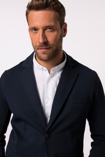 JP1880 New York Flexnamic Blazer em jersey com bolsos com pala Azul-marinho - Fatos - Fatos de Homem Tamanhos Grandes