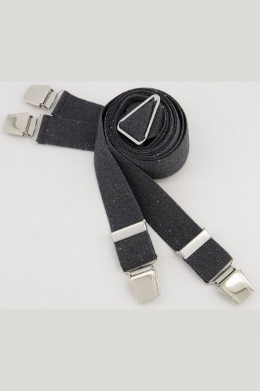 JP1880 822821 Suspensórios Preto - Suspensórios - 