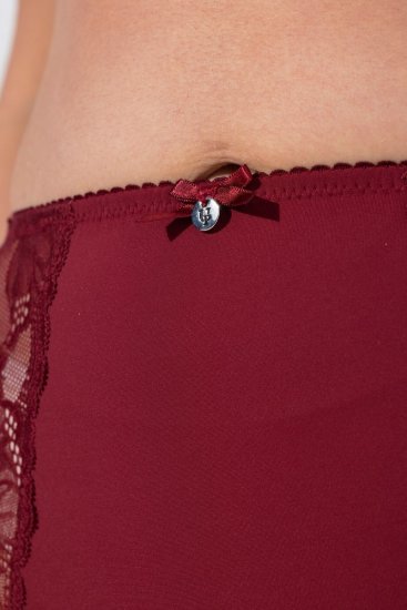 Ulla Popken 822864 Cuecas com renda Lilás - Cuecas - 