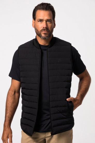 JP1880 Guilted College Collar Golf Vest Dark Navy - Roupa desportiva & Outdoor - Roupa Desportiva Tamanhos Grandes