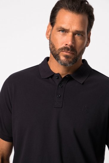 JP1880 Jay-Pi Flexnamic Pique Golf Polo Shirt Dark Navy - Roupa desportiva & Outdoor - Roupa Desportiva Tamanhos Grandes