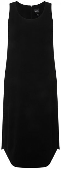 Ulla Popken 823276 Vestido sem mangas Preto - Vestidos maxi - Vestidos maxi plus size para mulher