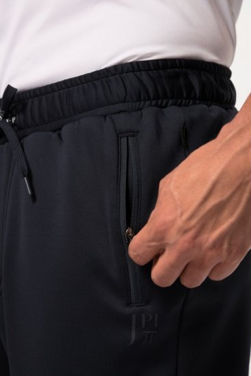 JAY-PI Tennis Tracksuit Pants Black - Calças & calções de fato de treino - Calças de Fato de Treino Tamanhos Grandes 