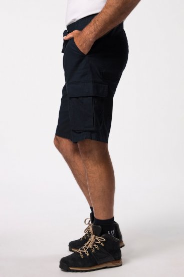 JP1880 Jay-Pi Flexnamic Bermuda Cargo Shorts Navy Blue - Roupa desportiva & Outdoor - Roupa Desportiva Tamanhos Grandes