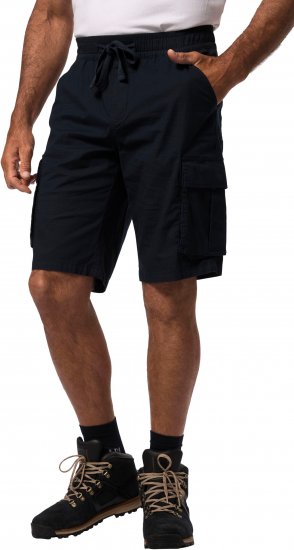 JP1880 Jay-Pi Flexnamic Bermuda Cargo Shorts Navy Blue - Roupa desportiva & Outdoor - Roupa Desportiva Tamanhos Grandes