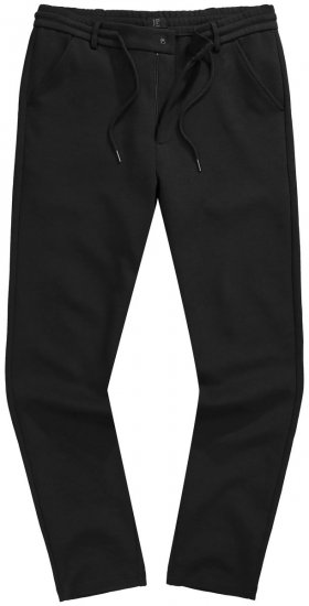 JP1880 New York Flexnamic Calças em jersey com cintura elástica Preto - Fatos - Fatos de Homem Tamanhos Grandes