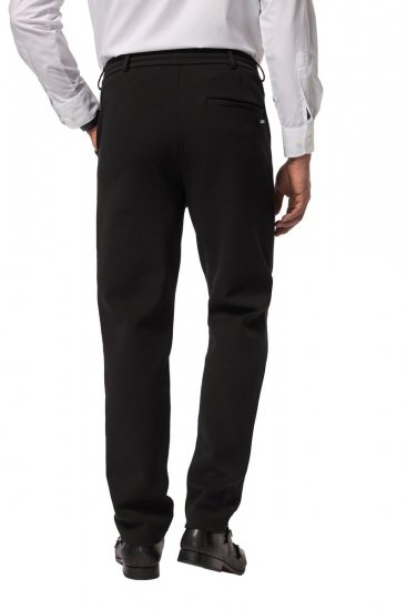 JP1880 New York Flexnamic Calças em jersey com cintura elástica Preto - Fatos - Fatos de Homem Tamanhos Grandes