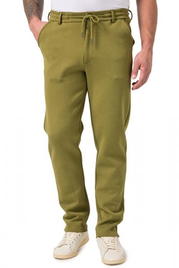 JP1880 New York Flexnamic Calças em jersey com cintura elástica Verde - Fatos - Fatos de Homem Tamanhos Grandes