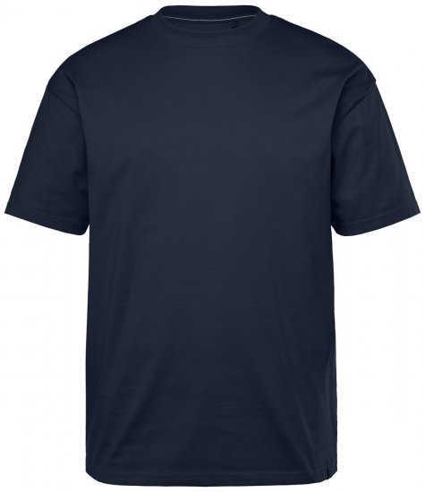 STHUGE 824720 T-shirt oversize Azul-marinho - T-shirts - T-shirts Homem Tamanhos Grandes