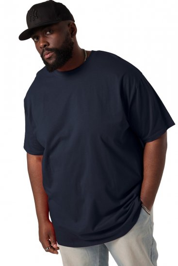 STHUGE 824720 T-shirt oversize Azul-marinho - T-shirts - T-shirts Homem Tamanhos Grandes