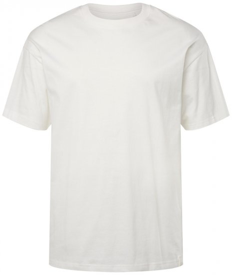 STHUGE 824720 T-shirt oversize Branco sujo - T-shirts - T-shirts Homem Tamanhos Grandes