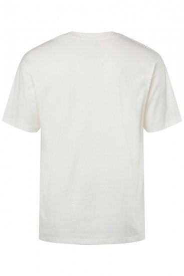 STHUGE 824720 T-shirt oversize Branco sujo - T-shirts - T-shirts Homem Tamanhos Grandes