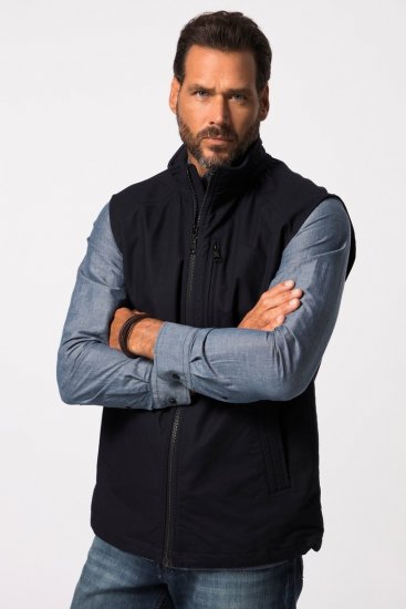 JP1880 825144 Colete elástico Azul-marinho - Casacos - Casacos Homem Tamanhos Grandes