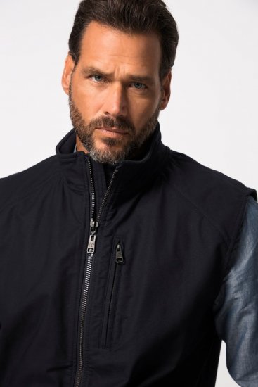 JP1880 825144 Colete elástico Azul-marinho - Casacos - Casacos Homem Tamanhos Grandes