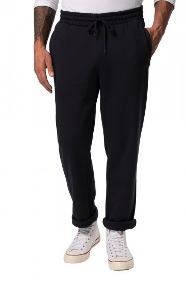 JP1880 825206 Calças de fato de treino com corte para barriga Azul-marinho - Calças & calções de fato de treino - Calças de Fato de Treino Tamanhos Grandes 