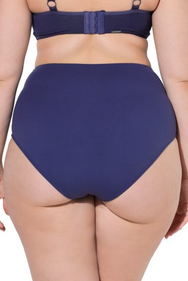 Ulla Popken 825676 Cuecas modeladoras de cintura alta Azul real - Roupa modeladora - 