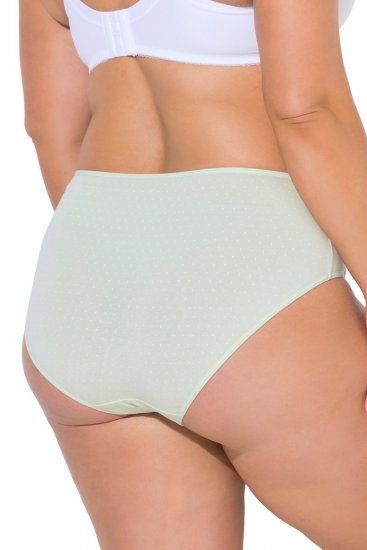 Ulla Popken 825984 Cuecas às bolinhas pack de 5 Azul claro - Cuecas - 