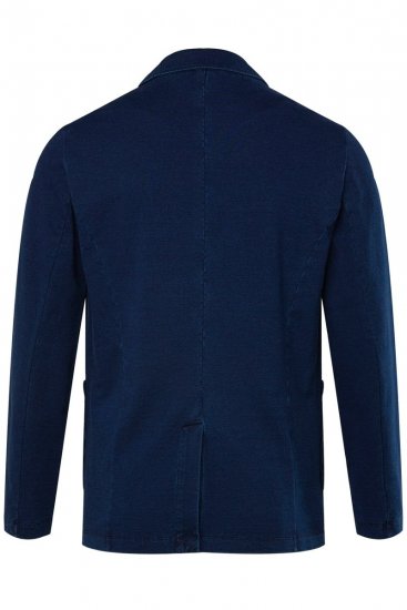 JP1880 826175 Blazer em moletom com visual vintage Azul-marinho - Fatos - Fatos de Homem Tamanhos Grandes
