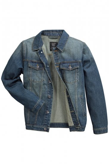JP1880 Denim Jacket Dark Blue Denim - Casacos - Casacos Homem Tamanhos Grandes