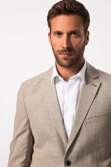 JP1880 Bamboo Flexnamic Blazer Areia - Fatos - Fatos de Homem Tamanhos Grandes